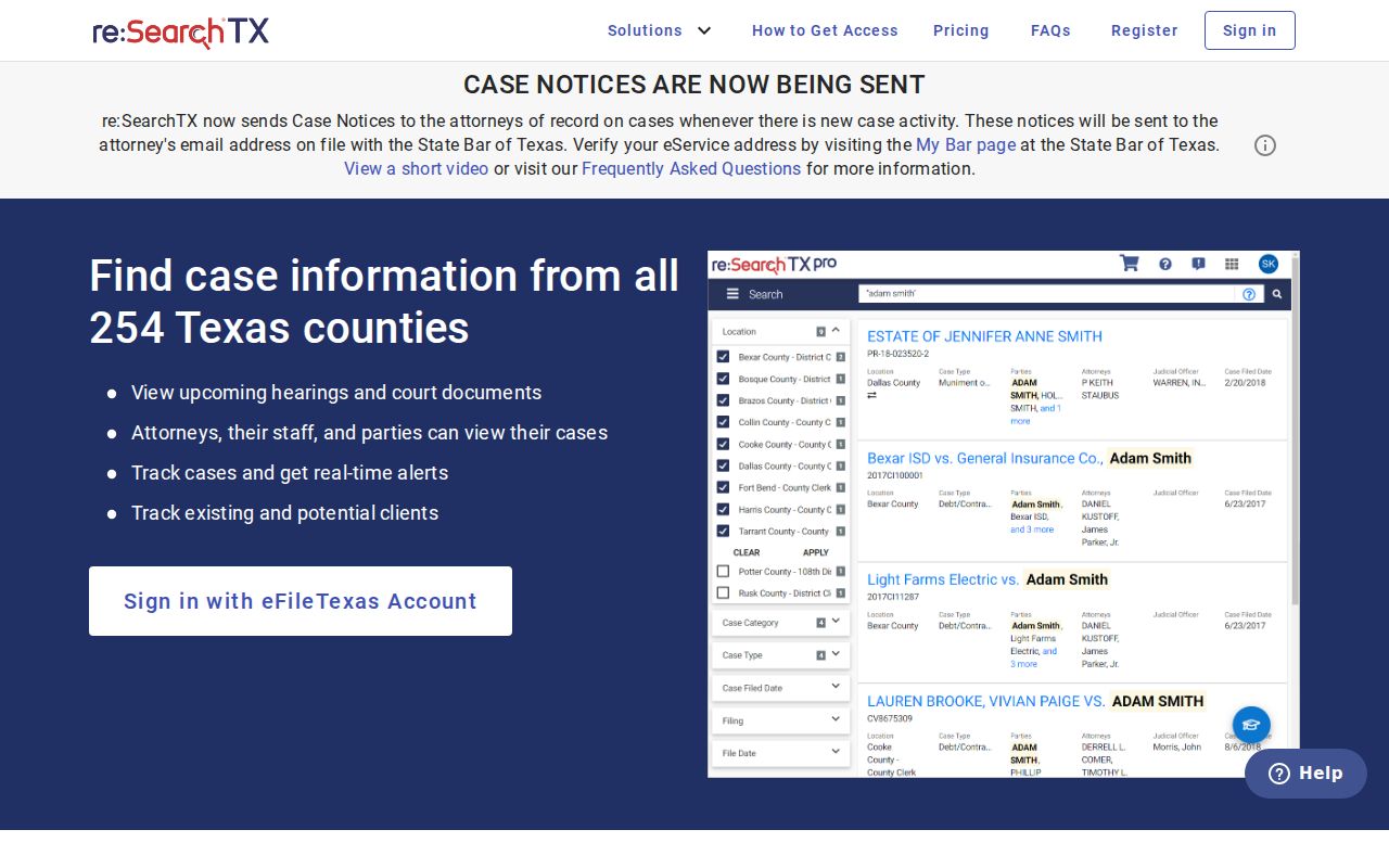 Garza County criminal case records and re SearchTX limits